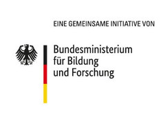 Logo "Eine gemeinsame Initiative von Bundesministerium für Bildung und Forschung" | © Bundesministerium für Bildung und Forschung