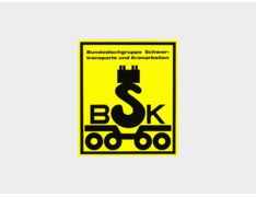 Logo "Bundesfachgruppe Schwertransporte und Kranarbeiten" | © Bundesfachgruppe Schwertransporte und Kranarbeiten