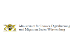 Logo "Ministerium für Inneres, Digitalisierung und Migration Baden-Württemberg" | © Ministerium für Inneres, Digitalisierung und Migration Baden-Württemberg