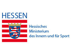 Logo "Hessisches Ministerium des Innern und für Sport" | © Hessisches Ministerium des Innern und für Sport