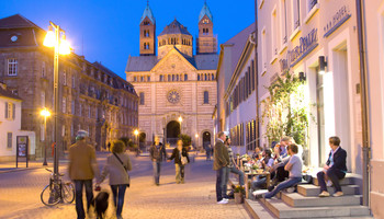 Blick auf den Speyerer Dom | © Rhein-Neckar Blick auf den Speyerer Dom | © Rhein-Neckar