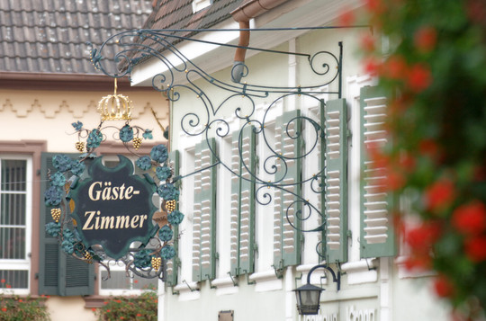 Gästezimmer an der Deutschen Weinstraße | © Rhein-Neckar