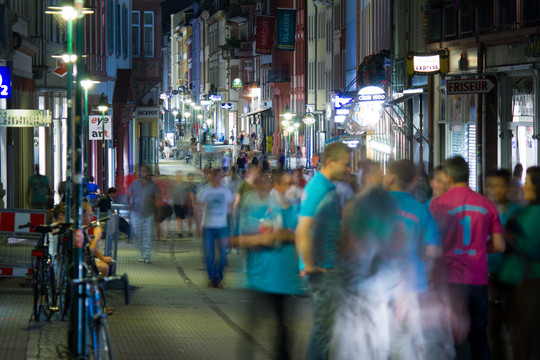 Abendstimmung auf der Heidelberger Hauptstraße | © Rhein-Neckar