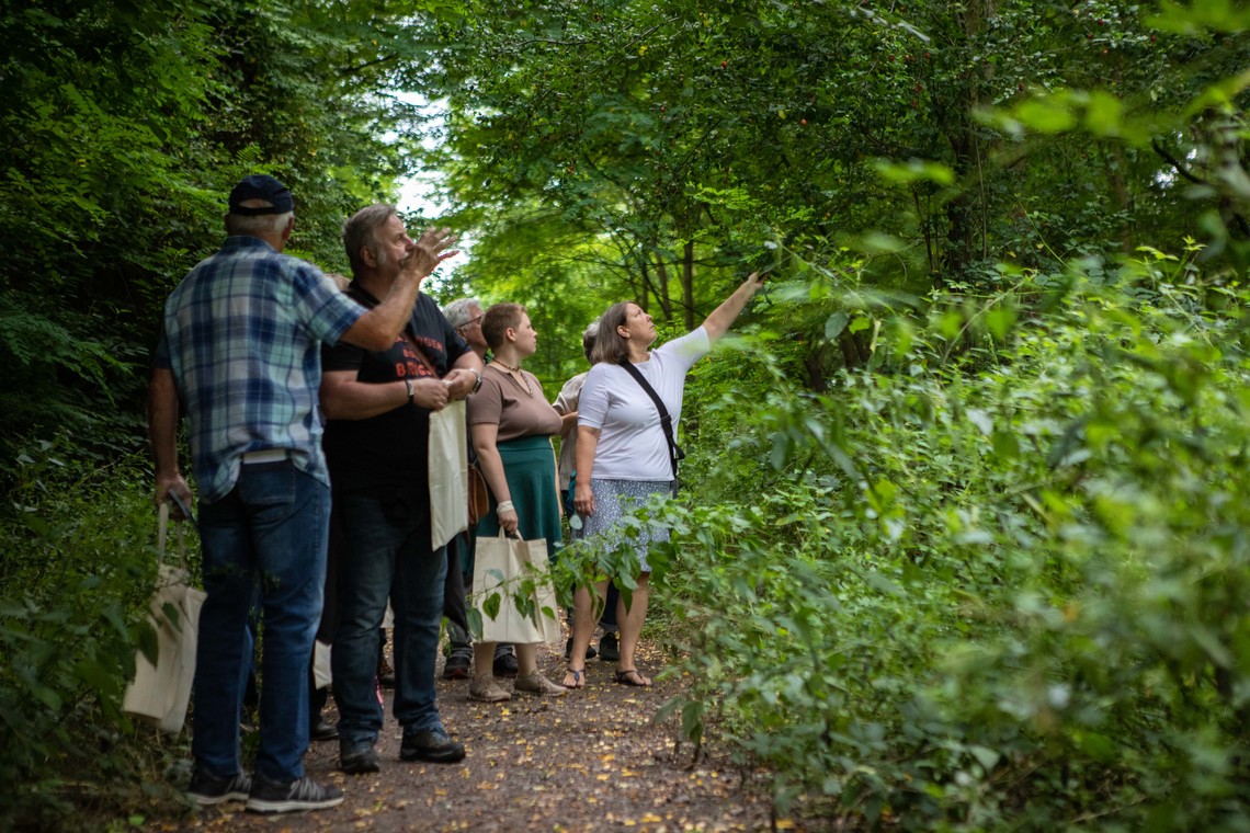 Menschen im Wald | © Arthur Bauer