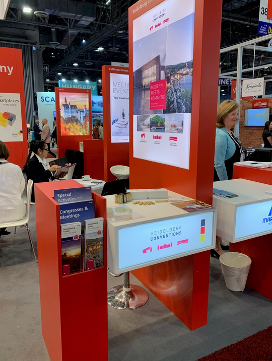 © Heidelberg Marketing: IMEX America 2019 Las Vergas, Stand Heidelberg Conventions