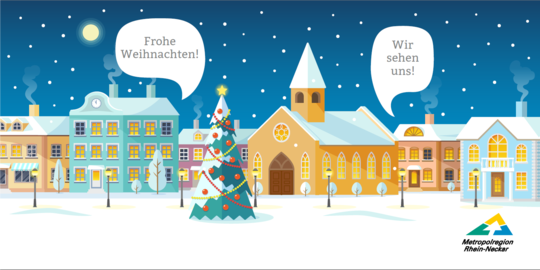 Frohe Weihnacht Karte | © MRN GmbH