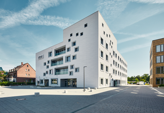 das Bürogebäude von next mannheim / cubex one | © NEXT MANNHEIM / Daniel Lukac 