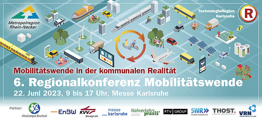 Header der Regionalkonferenz Mobilitätswende  | © TechnologieRegion Karlsruhe