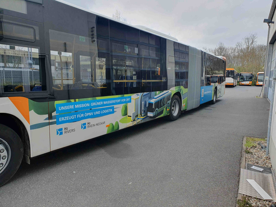 Bild von einem Shuttle-Bus zur BUGA | © DasMedienwerk GmbH