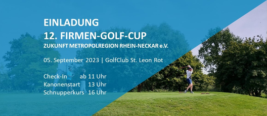 Header zum 12. Firmen-Golf | © ZMRN e.V.
