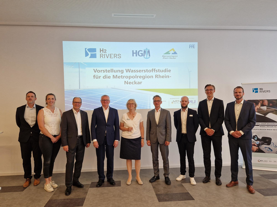 Präsentation der Wasserstoffstudie | © MRN GmbH