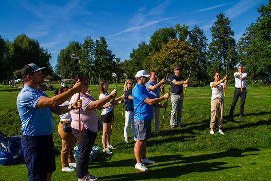 Firmen-Golf-Cup Rhein-Neckar 2023: Schnupperkurs | © ZMRN / Thomas Bär
