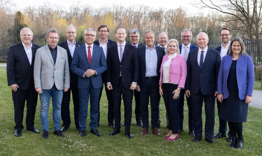 Vorstand ZMRN e.V. im März 2025 (Foto: Thomas Bär)
