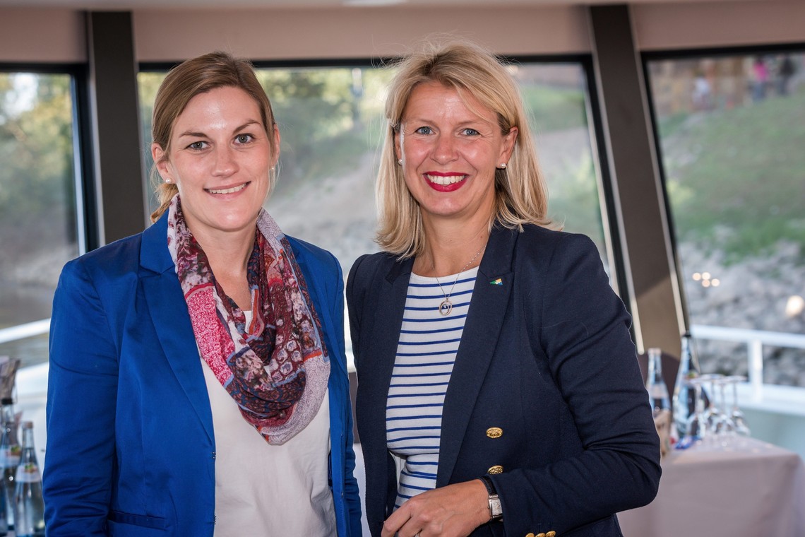 Botschafterinnen der KTE-Region Rhein-Neckar: Daniela Hirsch und Kirsten Korte (v.l.) | © MRN GmbH