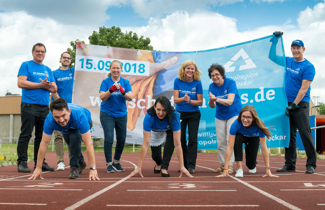 Startschuss für den Freiwilligentag 2018 | © MRN GmbH / Tobias Schwerdt