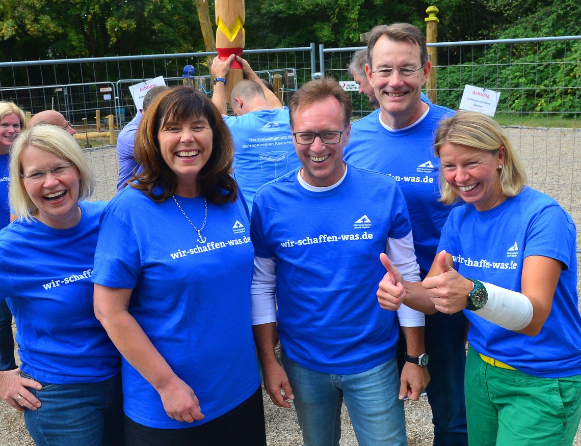 v.l.n.r. Dr. Christine Brockmann, Jutta Steinruck, Ralph Schlusche, Michael Heinz, Kirsten Korte | © MRN GmbH