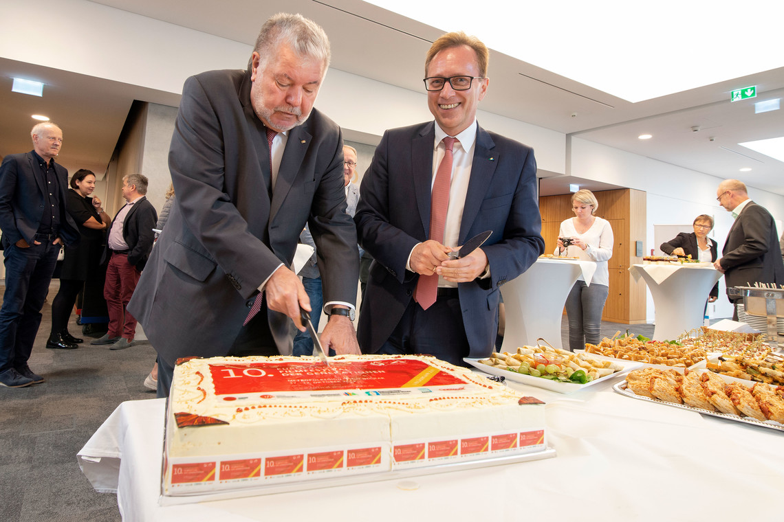 Ministerpräsident Kurt Beck und Verbandsdirektor Ralph Schlusche | © VRRN / Schwerdt