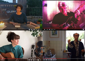 Collage verschiedener Künstler*innen auf YouTube  | © Künstler*innen/MRN GmbH