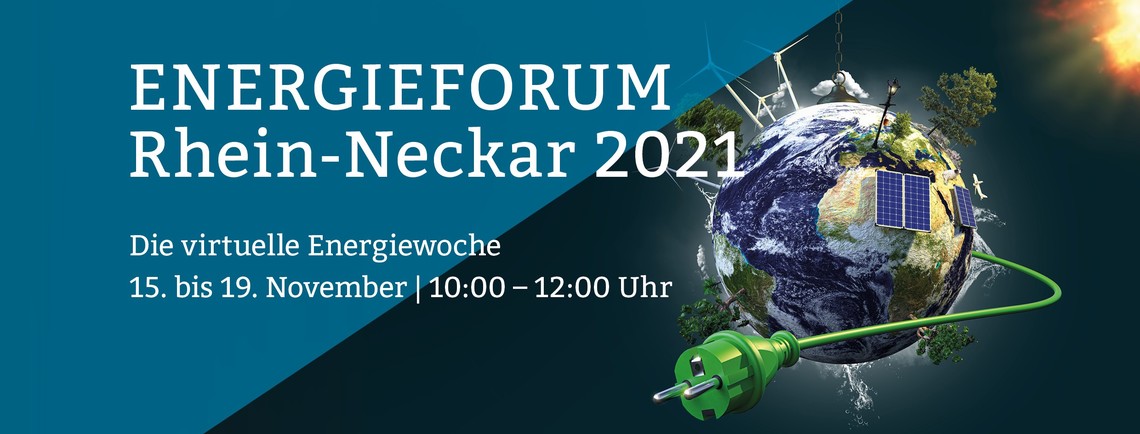 Header für die virtuelle Energiewoche in 2021 | © MRN