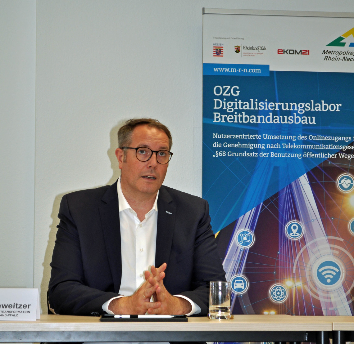 Minister Alexander Schweitzer zu Gast bei der Metropolregion Rhein-Neckar | © MRN GmbH