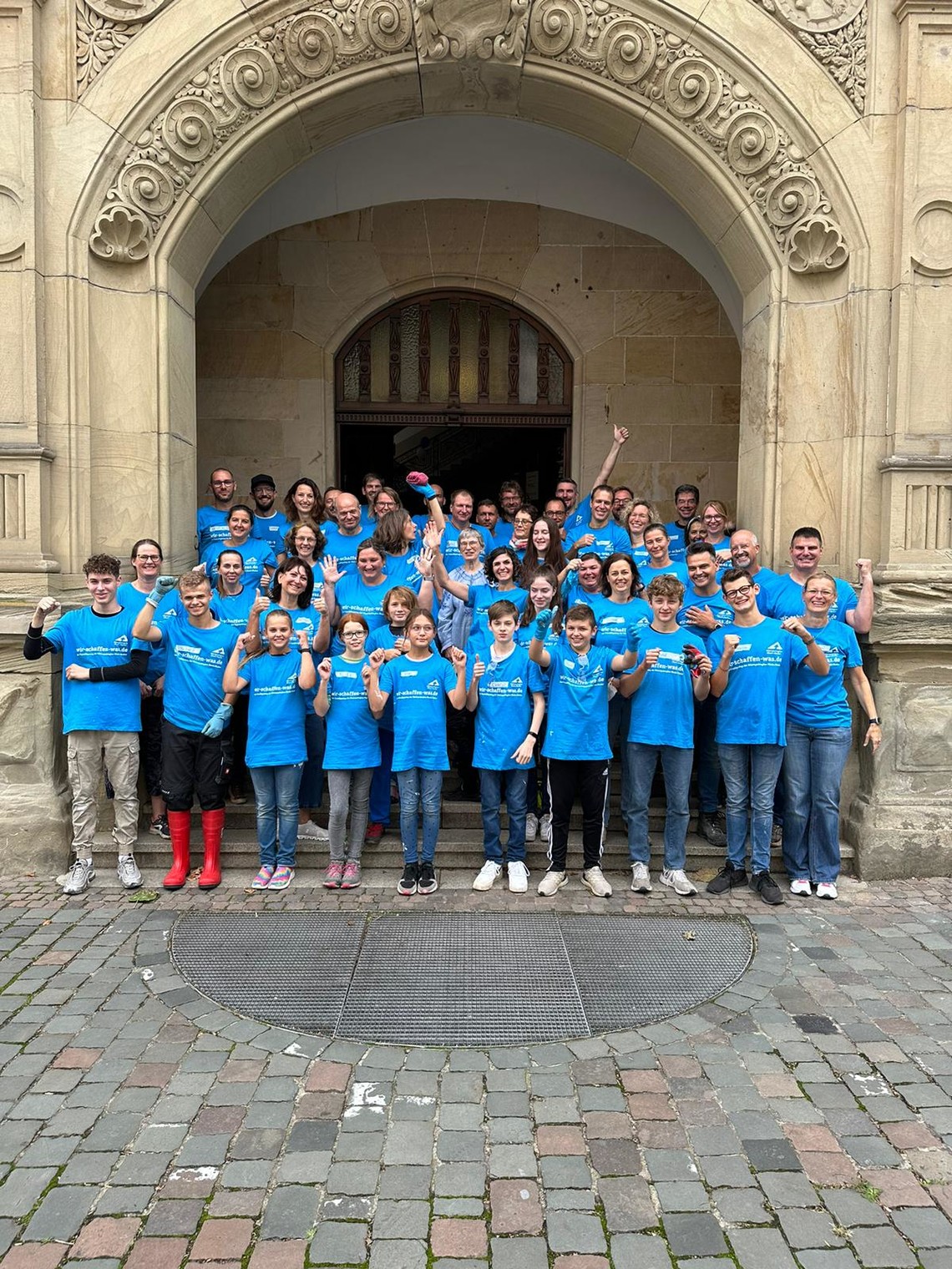 Gruppenbild von Freiwilligen  | © MRN GmbH