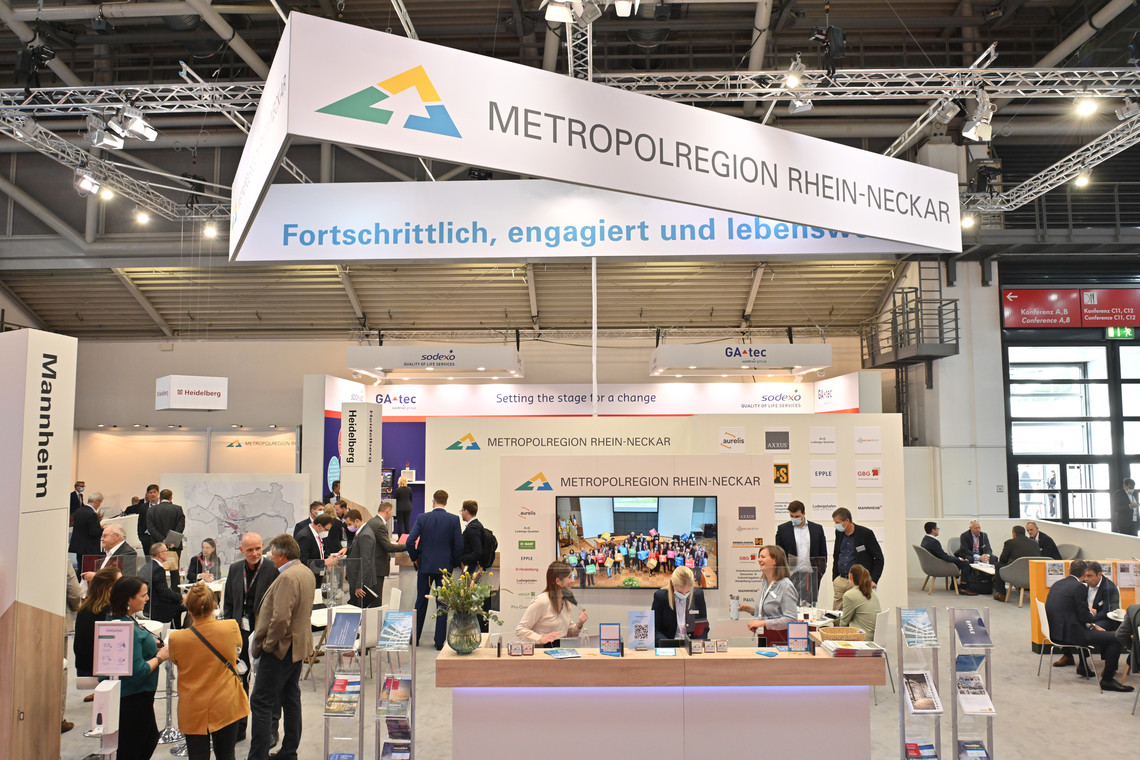 Rhein-Neckar-Auftritt bei der Messe Expo Real (1) | © MRN GmbH