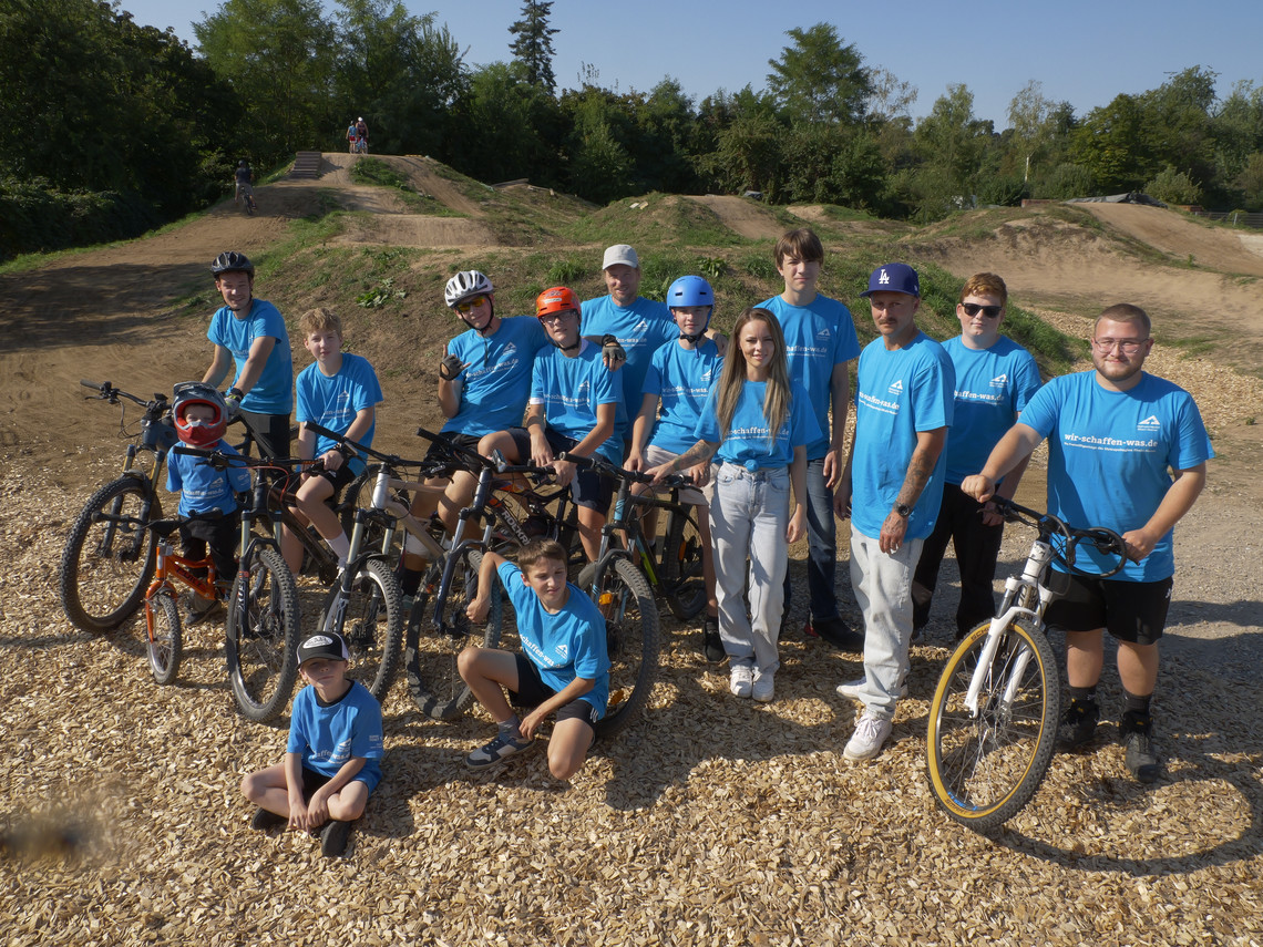 Wir schaffen was 2024: Projekt in Viernheim (Bikepark) | © ZMRN e.V.