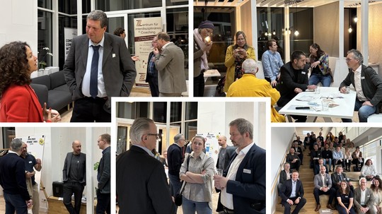 Teilnehmende beim Netzwerktreffen am 6. März im Tink Tank Space Heidelberg | © MRN GmbH