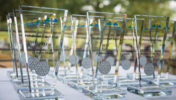 Firmen-Golf-Cup Rhein-Neckar 2017: Pokale | © ZMRN / Tobias Schwerdt Firmen-Golf-Cup Rhein-Neckar 2017: Pokale | © ZMRN / Tobias Schwerdt