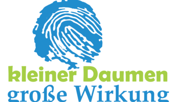 Logo Klimaschutzprojekt "Kleiner Daumen, große Wirkung" | © VRRN