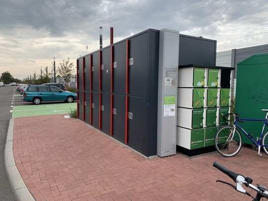 Radabstellanlage in Schifferstadt | © VRRN / Gr