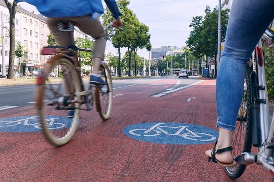 Das Fahrrad holt sich den Straßenraum zurück | © Stadt Mannheim