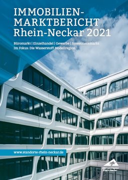 Cover zum Immobilienmarktbericht 2021 | © MRN GmbH