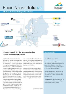 Rhein-Neckar Info 01/2019 | © VRRN