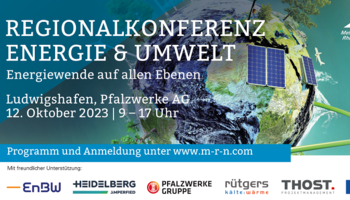 Regionalkonferenz Energie & Umwelt | © MRN GmbH Header der Veranstaltung Regionalkonferenz Energie & Umwelt | © MRN GmbH